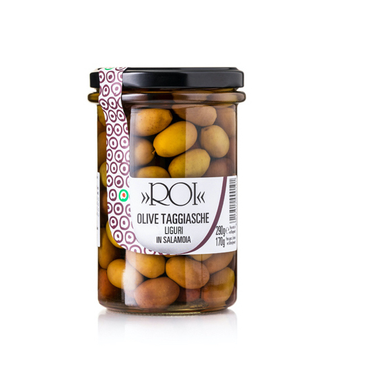 Olive Taggiasche liguri in salamoia – 290g