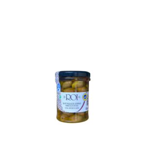 Pitted Ligurian Taggiasca PGI olives in oil - 180g